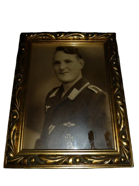 Ingelijste Luftwaffe onder officier Flieger