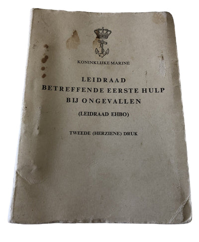 Handboekje Koninklijke Marine Leidraad EHBO 1961