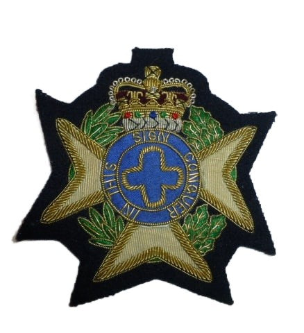 Engelse blazer badge