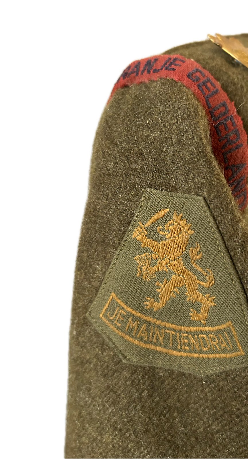 Battle dress jekker Oranje Gelderland -50er jaren