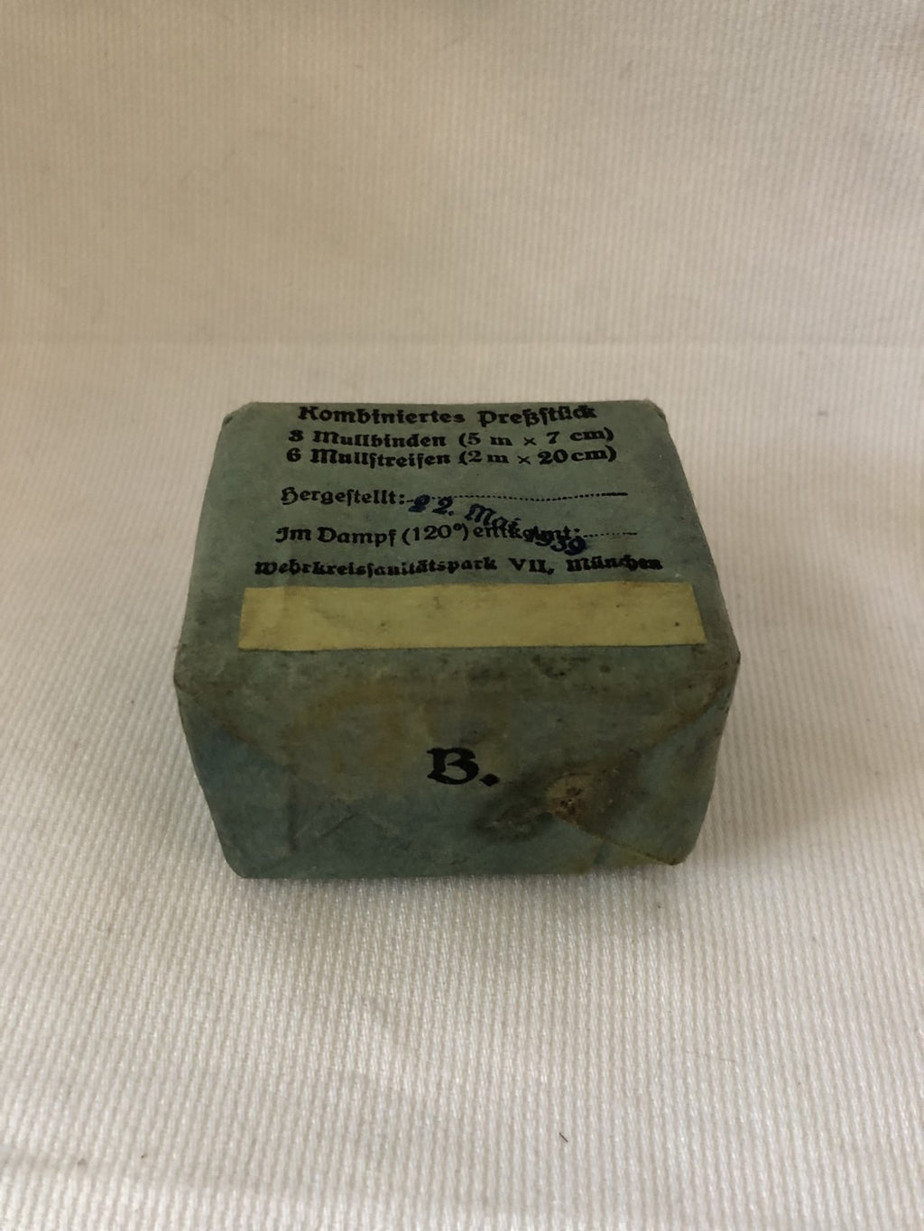 Sanitäter Kombiniertes Preßstück ww2