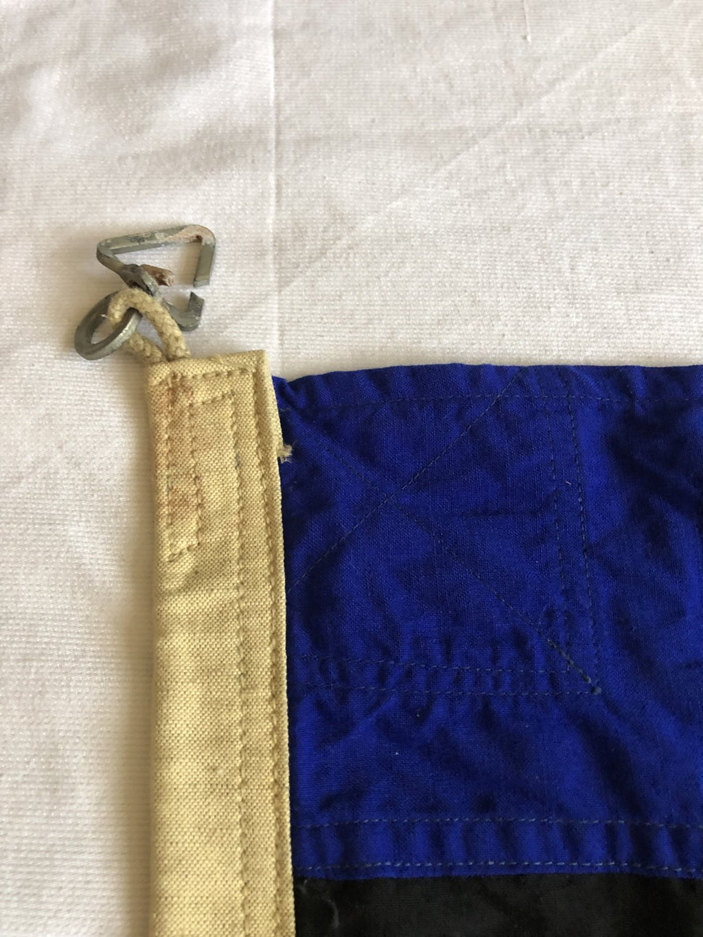 NVA Volksmarine fahne voor sloep