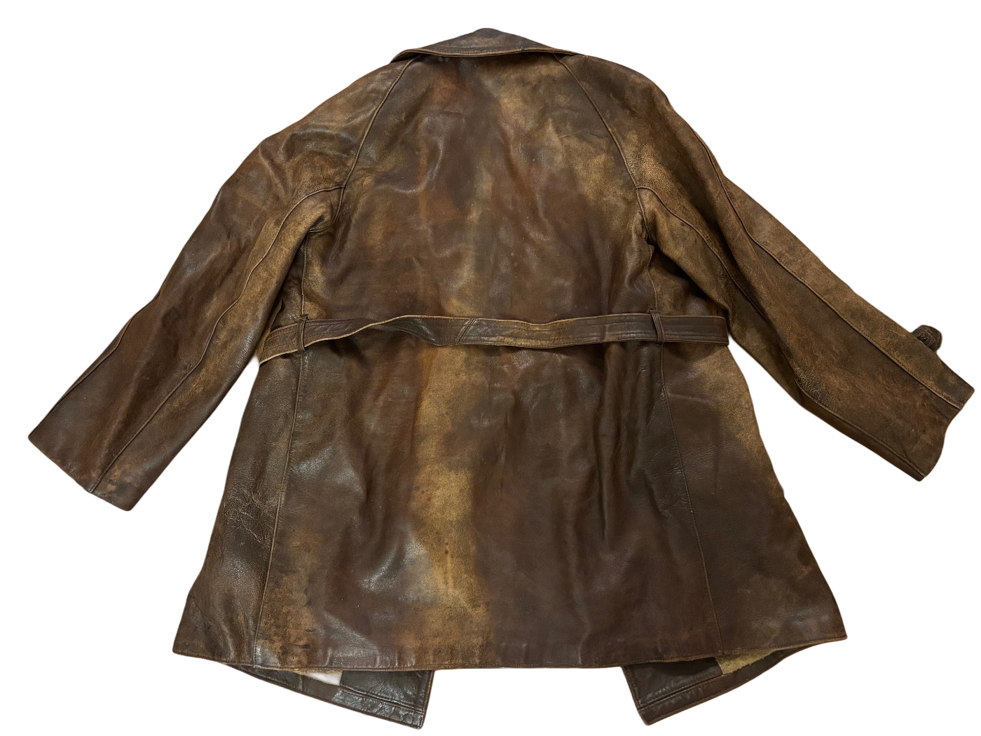 Franse Luchtmacht Pilotenjas 1939 WOII Leren Vliegerjas