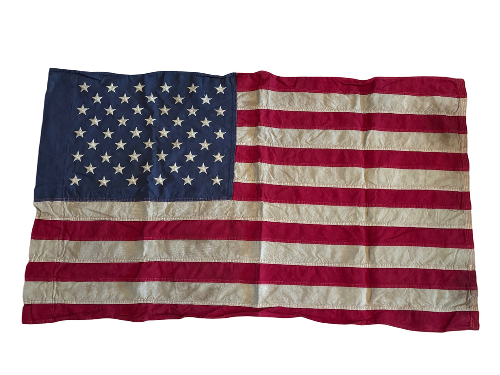 Drapeau des États-Unis 50 étoiles années 60