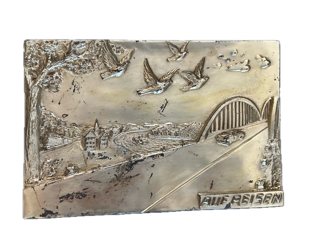 Ingelijste kader "Auf Reisen"   30er jaren