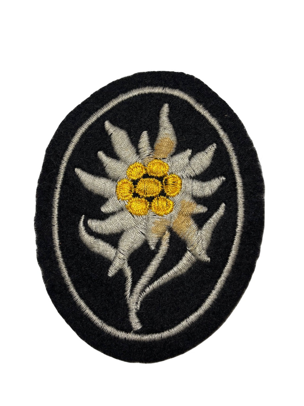 Waffen-SS Edelweiss Gebirgstruppen mouwembleem WW2