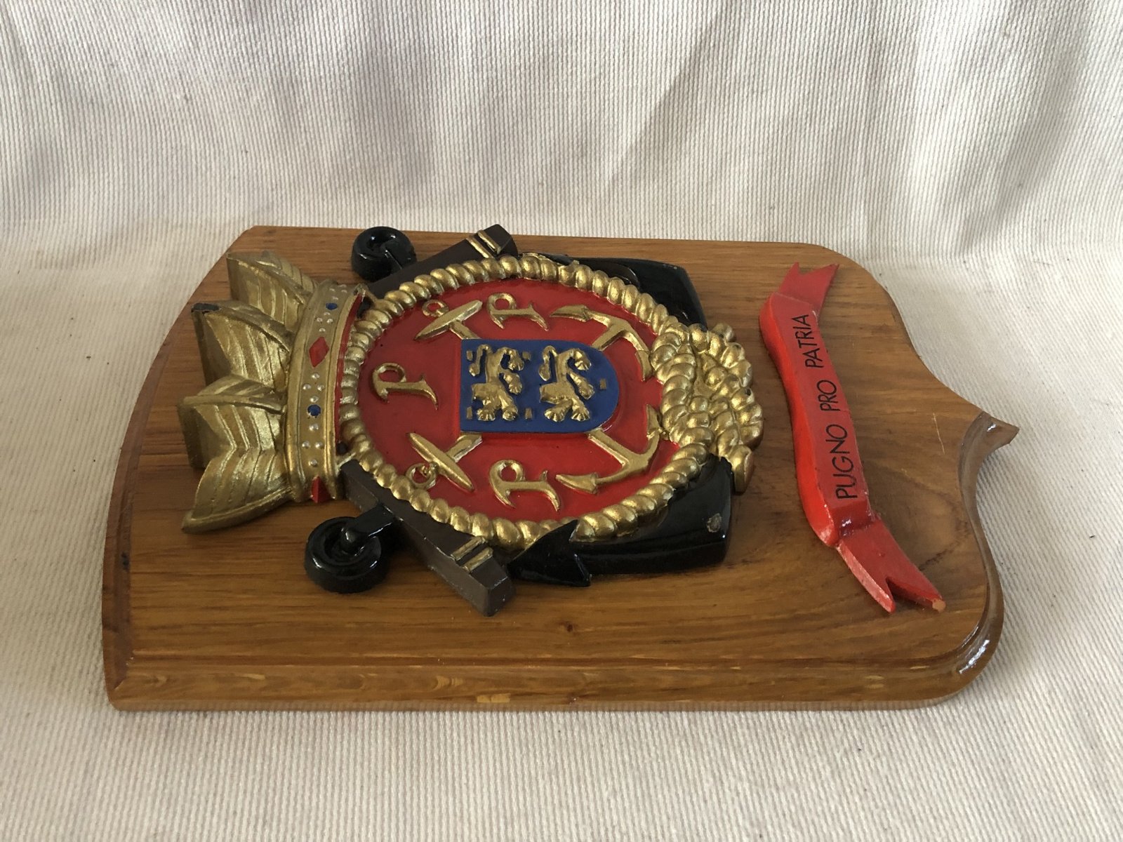 Nieuwediep Willemsoord Marine wand schildje