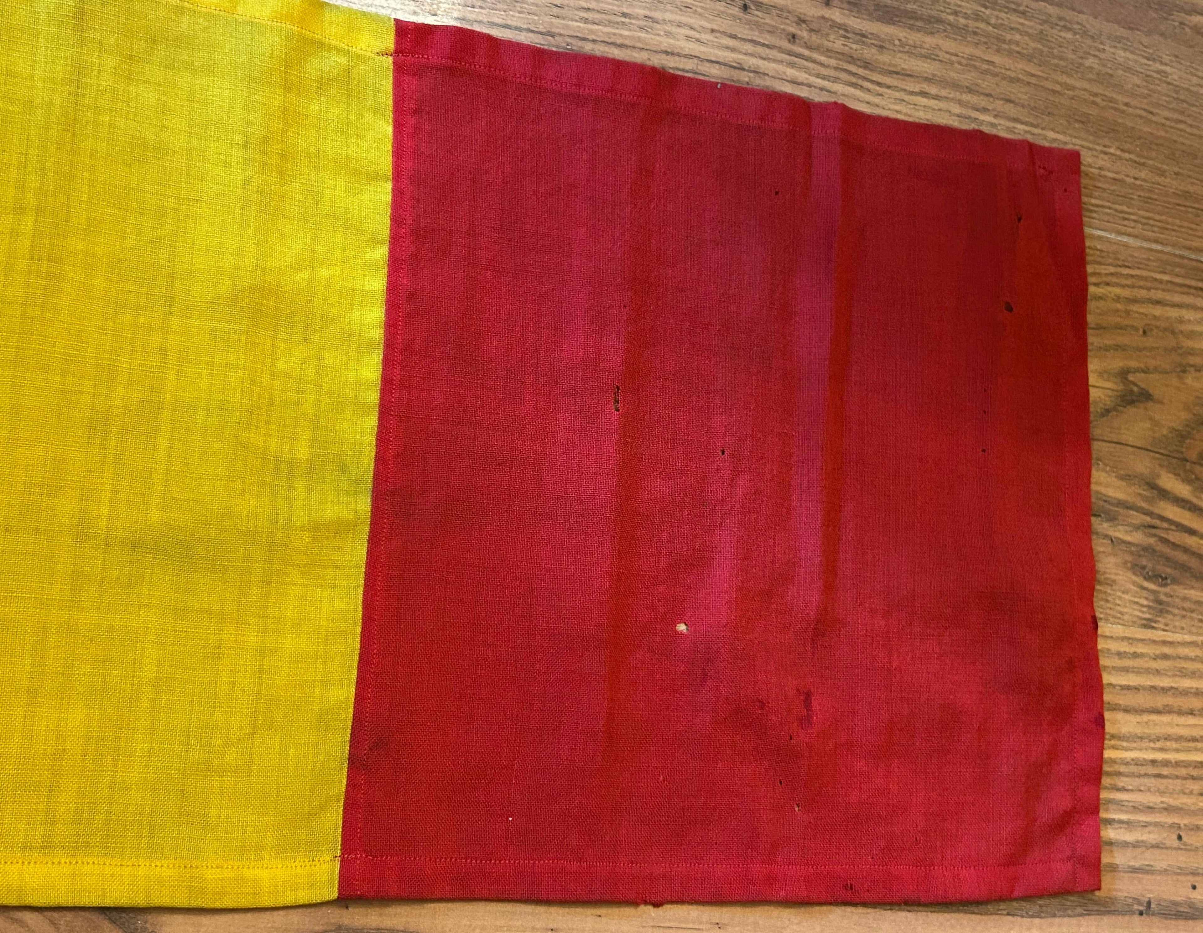 WWII rare Belgian banner