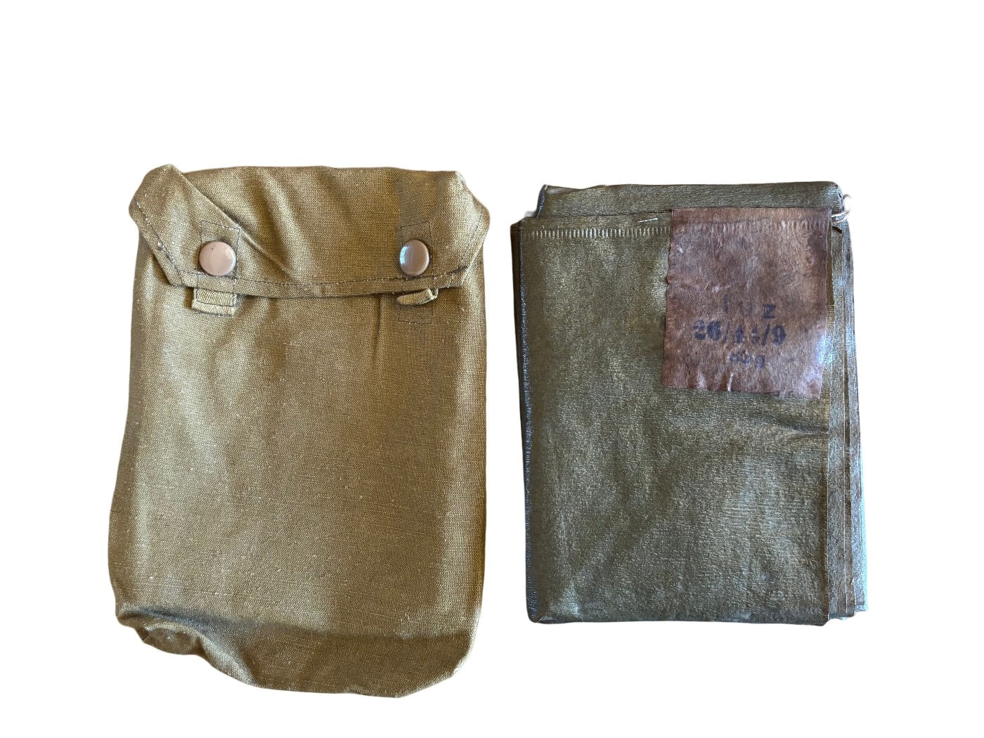 WW2 Duitse Wehrmacht (Heer) Tropische Gascape met tasje