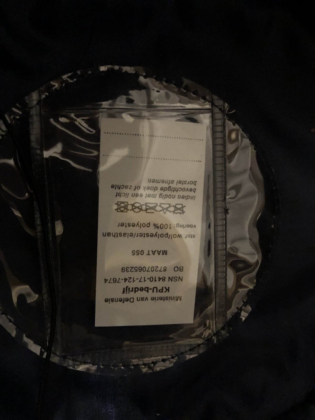 Dames hoedje Koninklijke Luchtmacht onder Officier