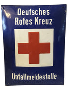 Emaille schild Deutsches Rotes Kreuz wo2
