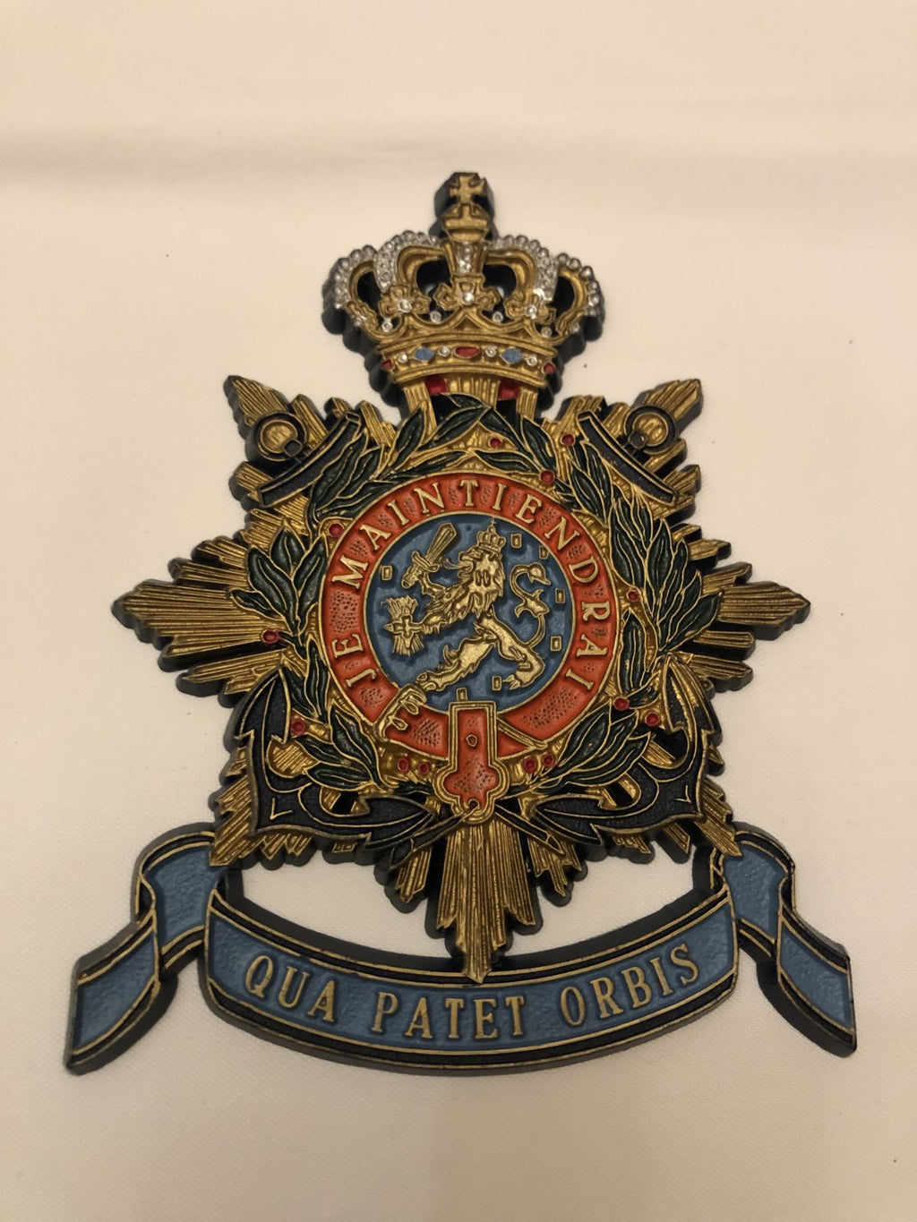 4x Wapenschildjes Korps Mariniers