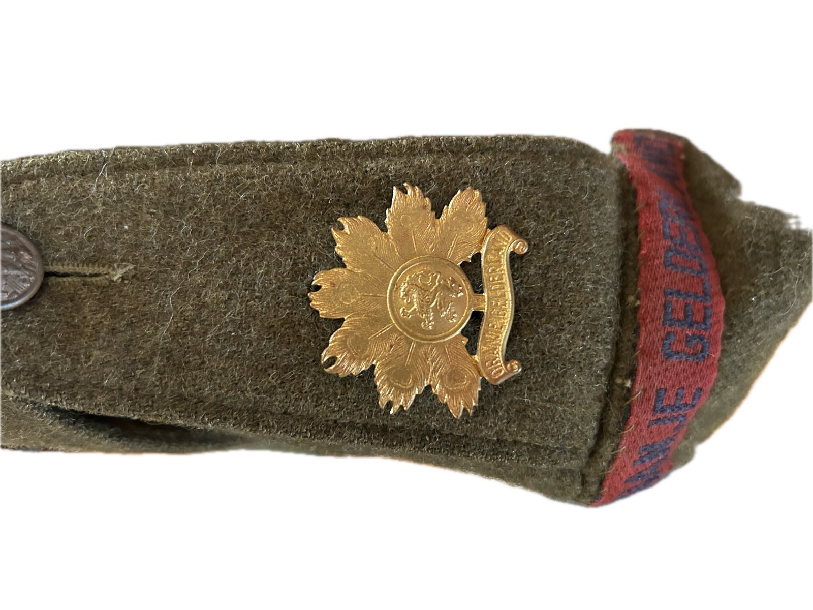 Battle dress jekker Oranje Gelderland -50er jaren