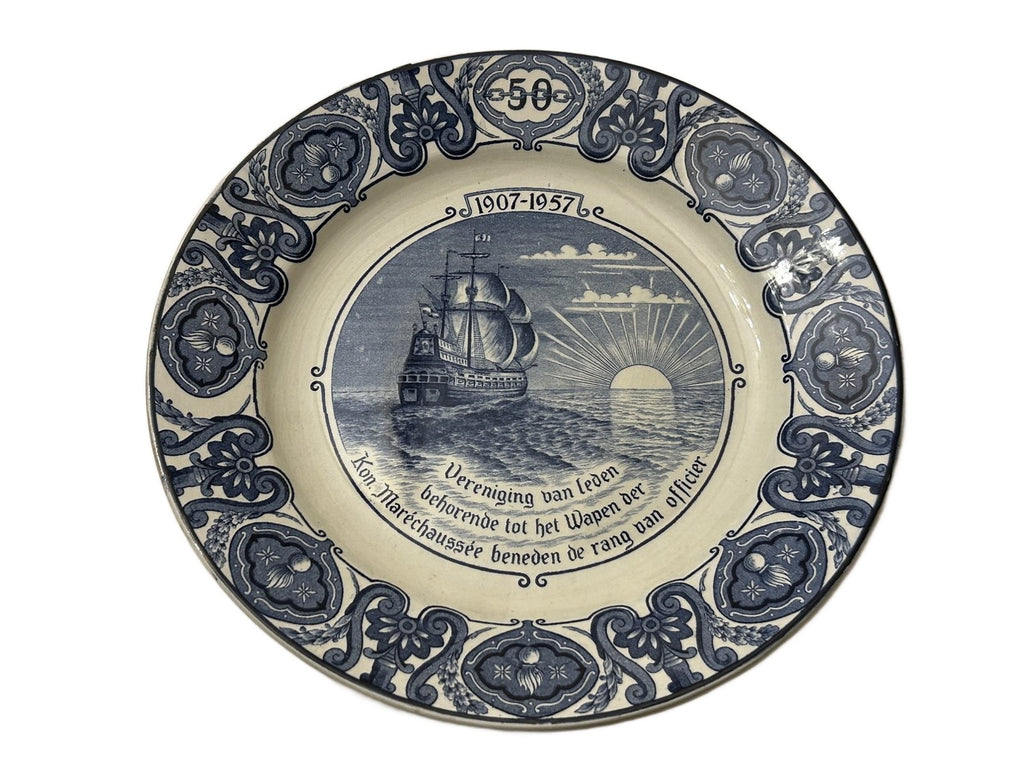 Herdenkingsbord 50 jaar      1907-1957