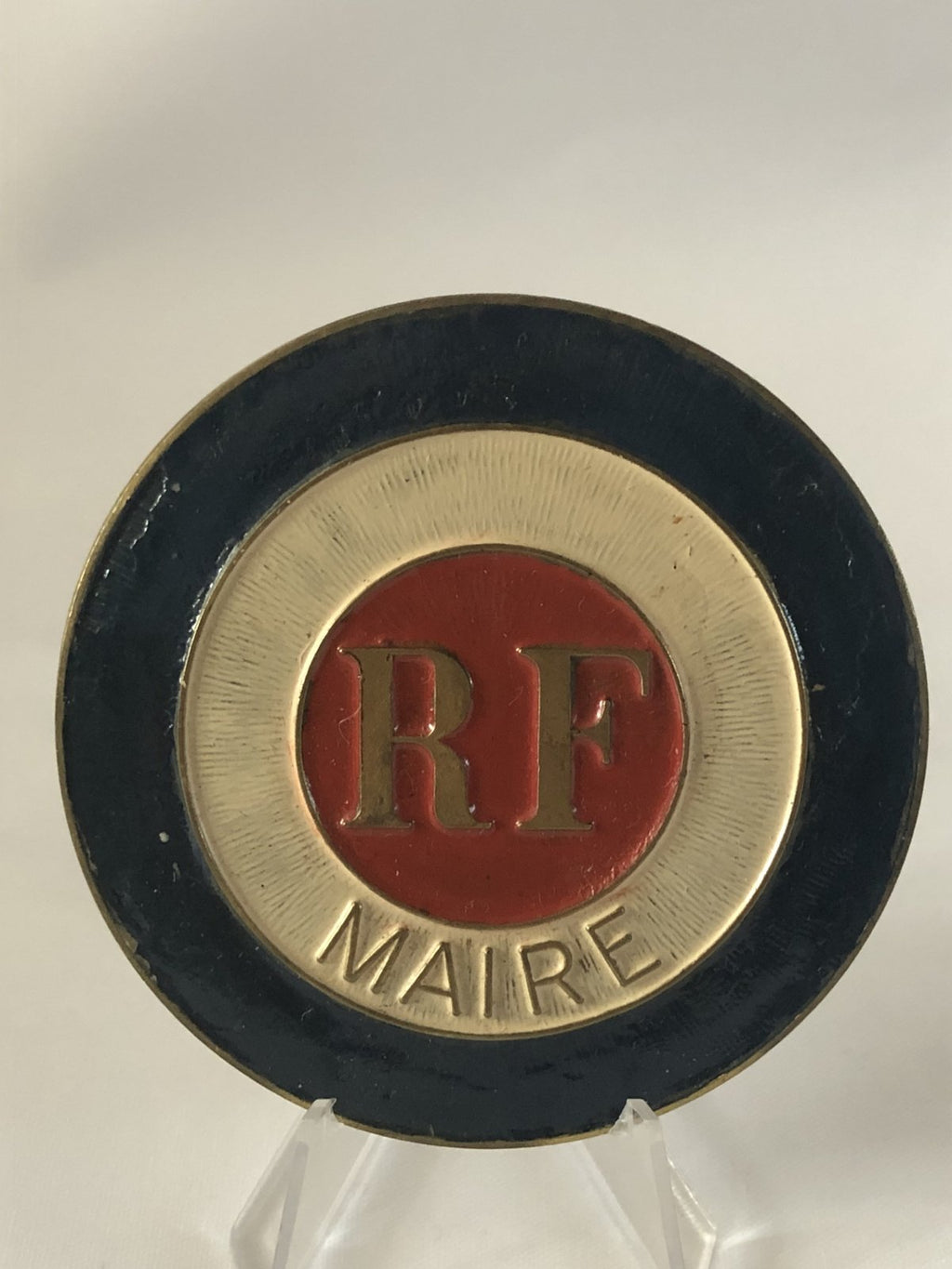 Frans Autoschild Burgemeester ww2