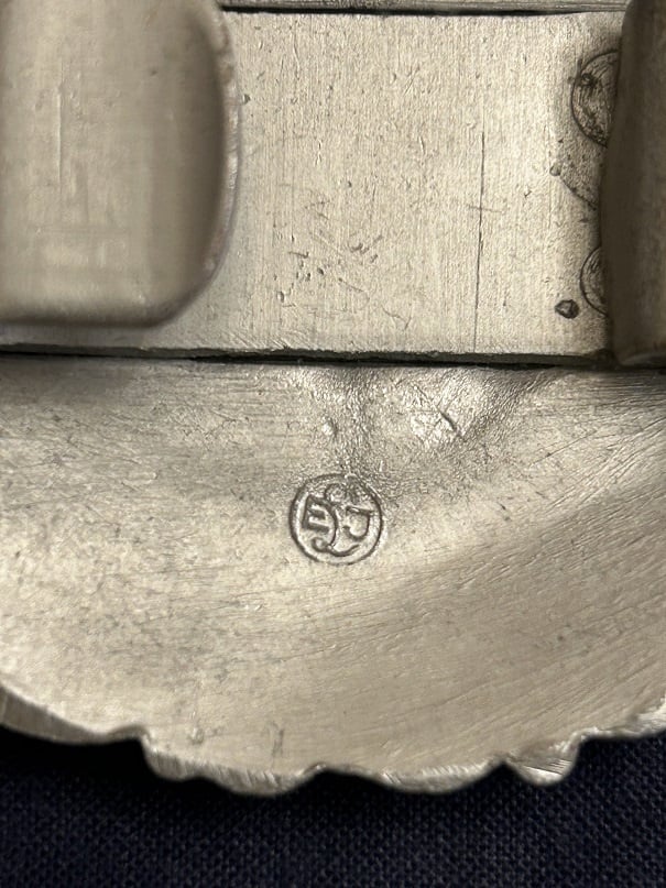 Kriegsmarine Beambte  Paradefeldbindenschloss  ww2