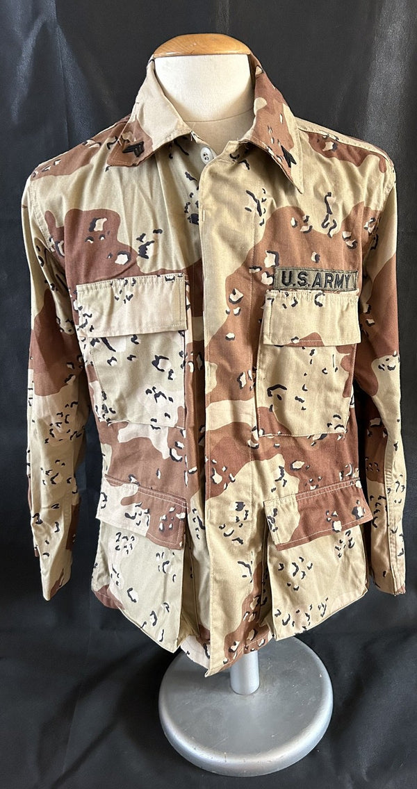 US Gevechts jasje Desert Storm Choclate chip camouflage hover image
