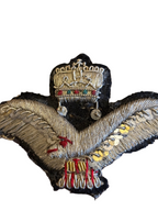 Hungarian Air Force WW2 cap emblem