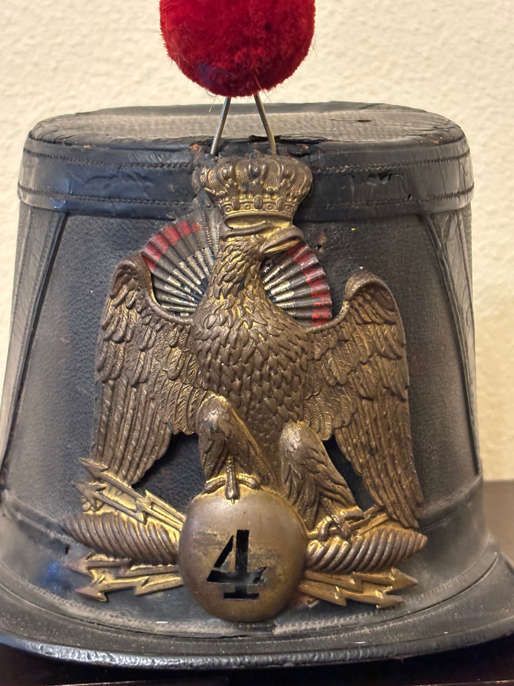 Franse Sjako M1860 Tweede Keizerrijk, Nationale Garde met makersmarkering