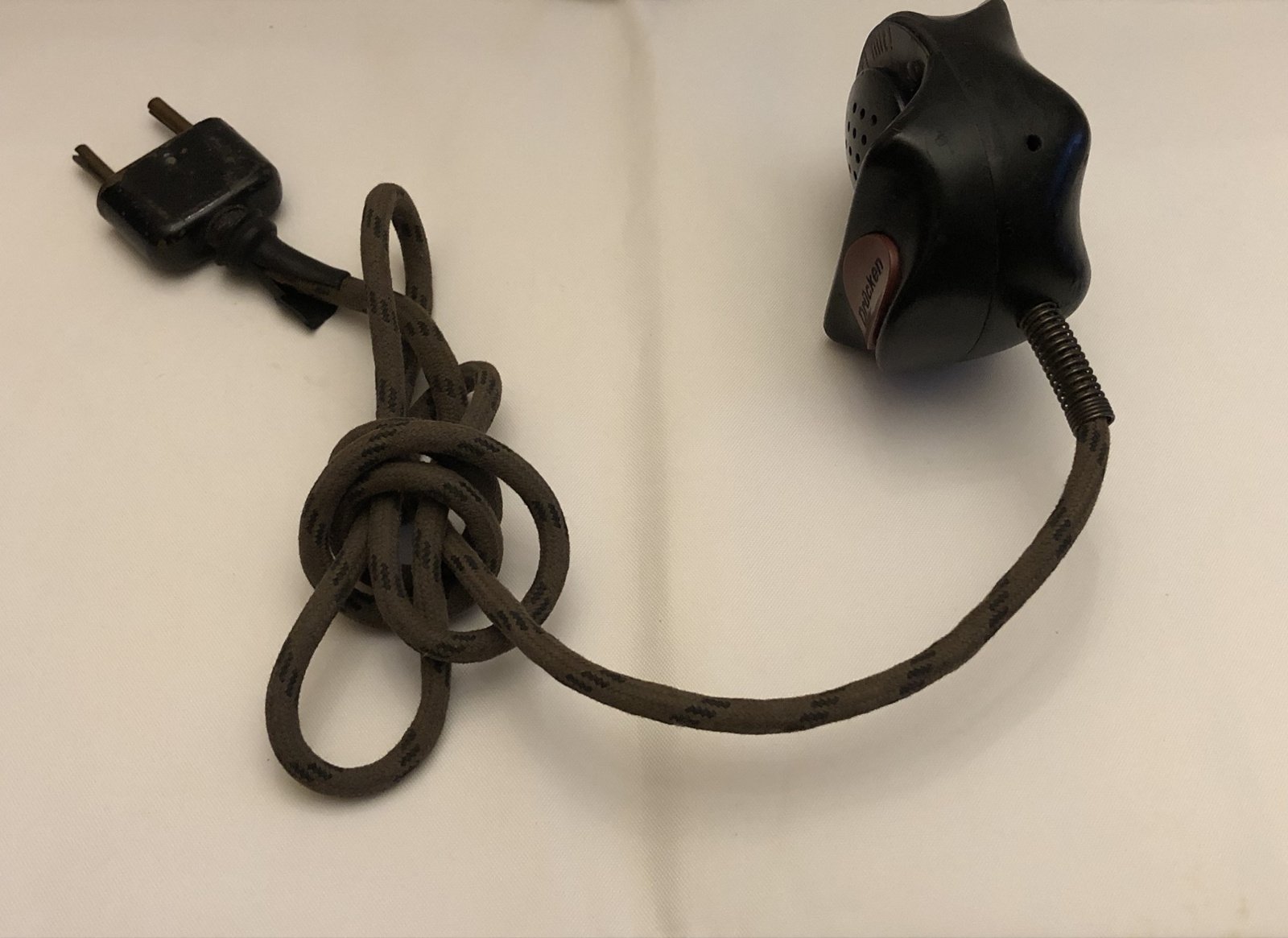 Duitse Panzer Radio microphone ww2