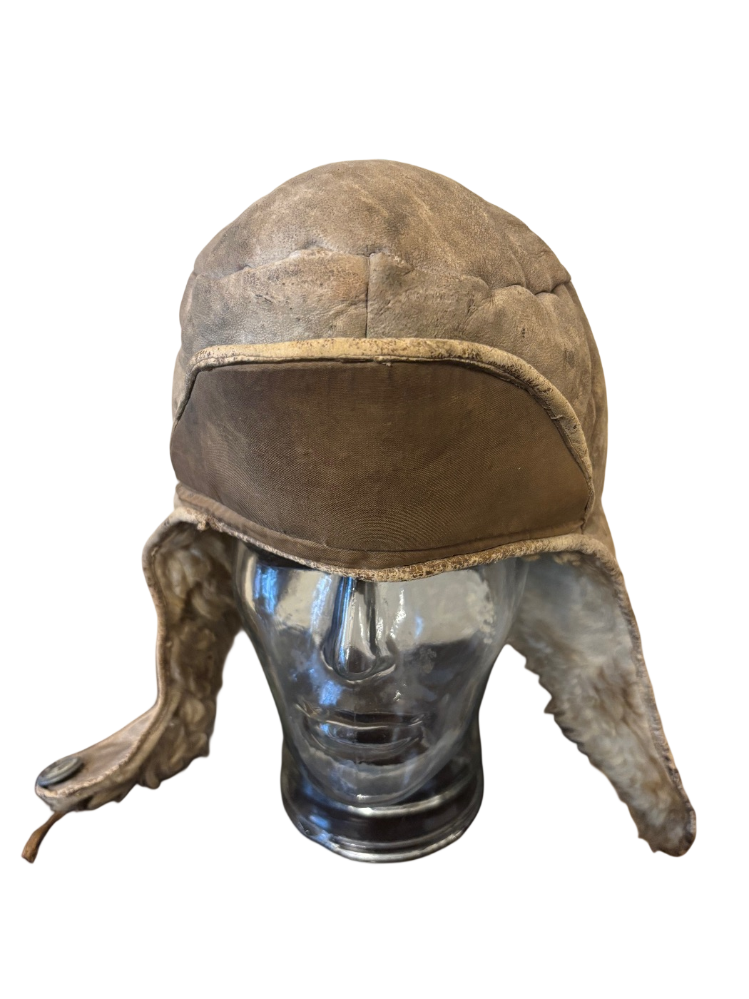 Officier de chapeau d'hiver de la Luftwaffe allemande WW2