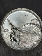 Originele Duitse WW2 Fallschirmjäger wandplaquette