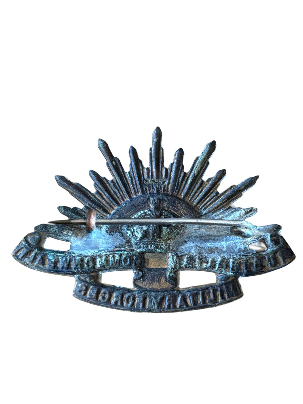 WW1 Australian Rising Sun Cap Badge