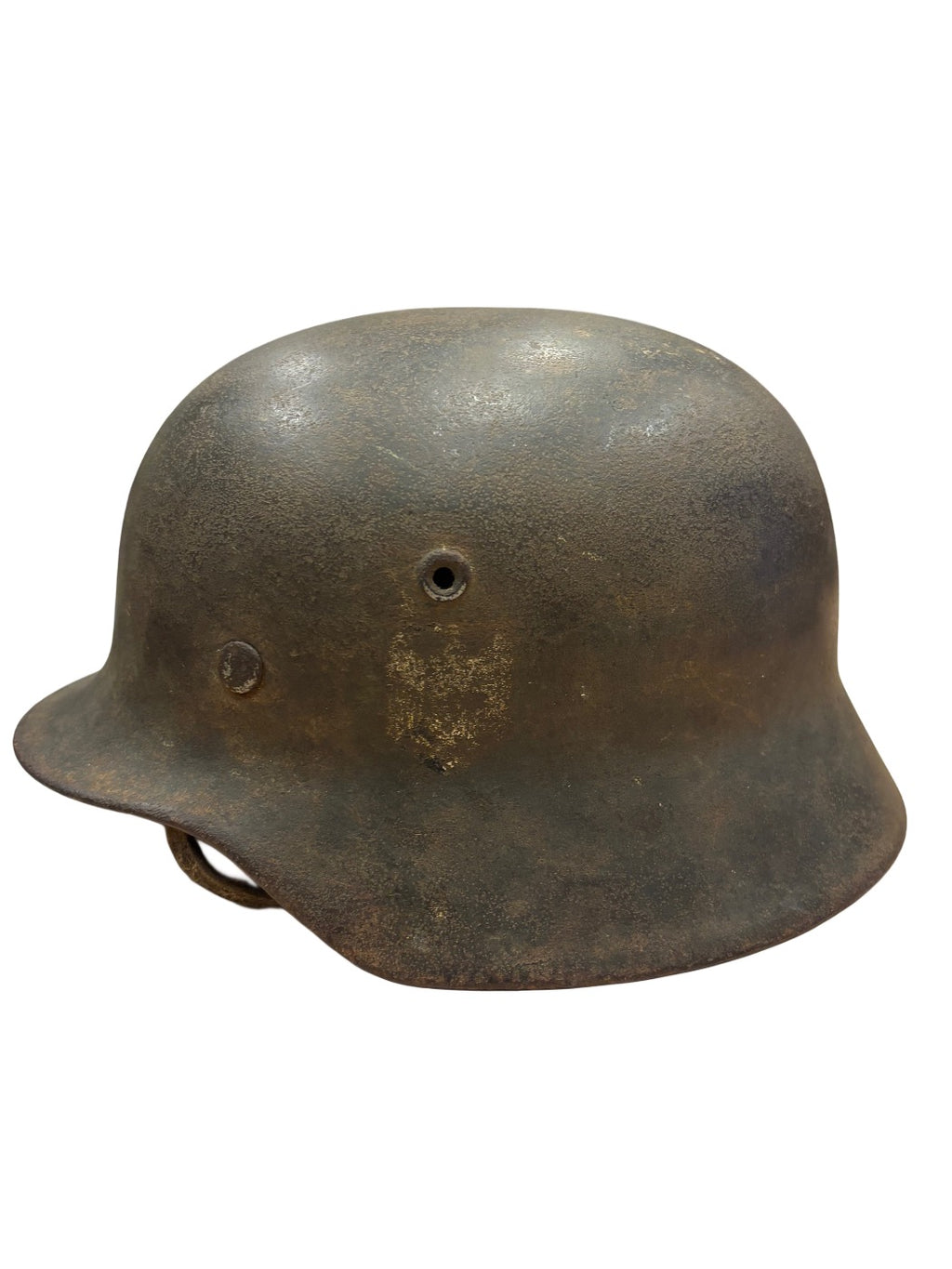 Duitse Wehrmacht M40 Stahlhelm - Heer enkeldecal - NS64 / DN74