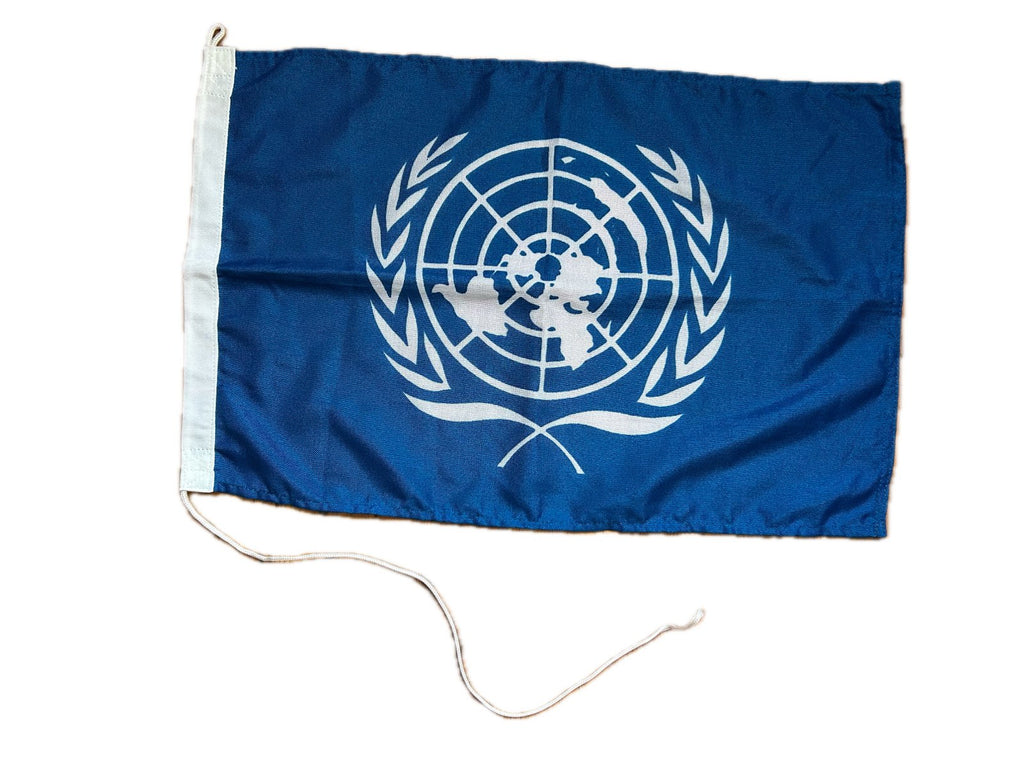 Verenigde Naties voertuig vlaggetje
