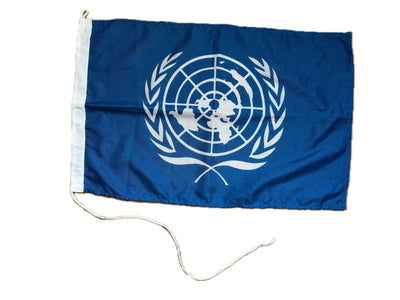 Verenigde Naties voertuig vlaggetje