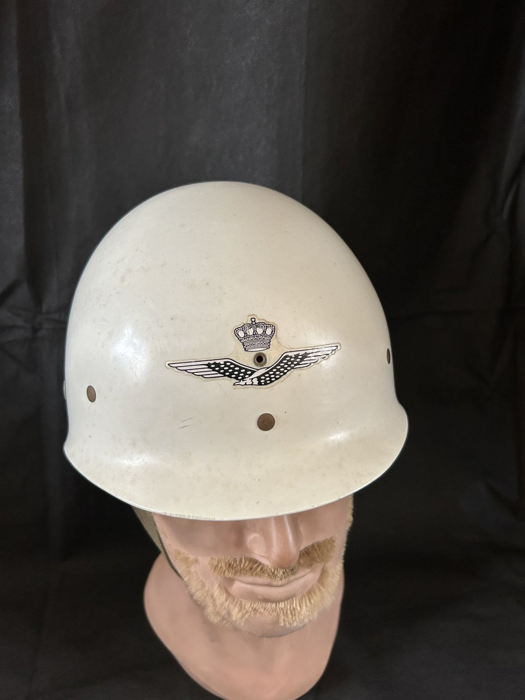 Luchtmacht Bewakingskorps helm  60er jaren