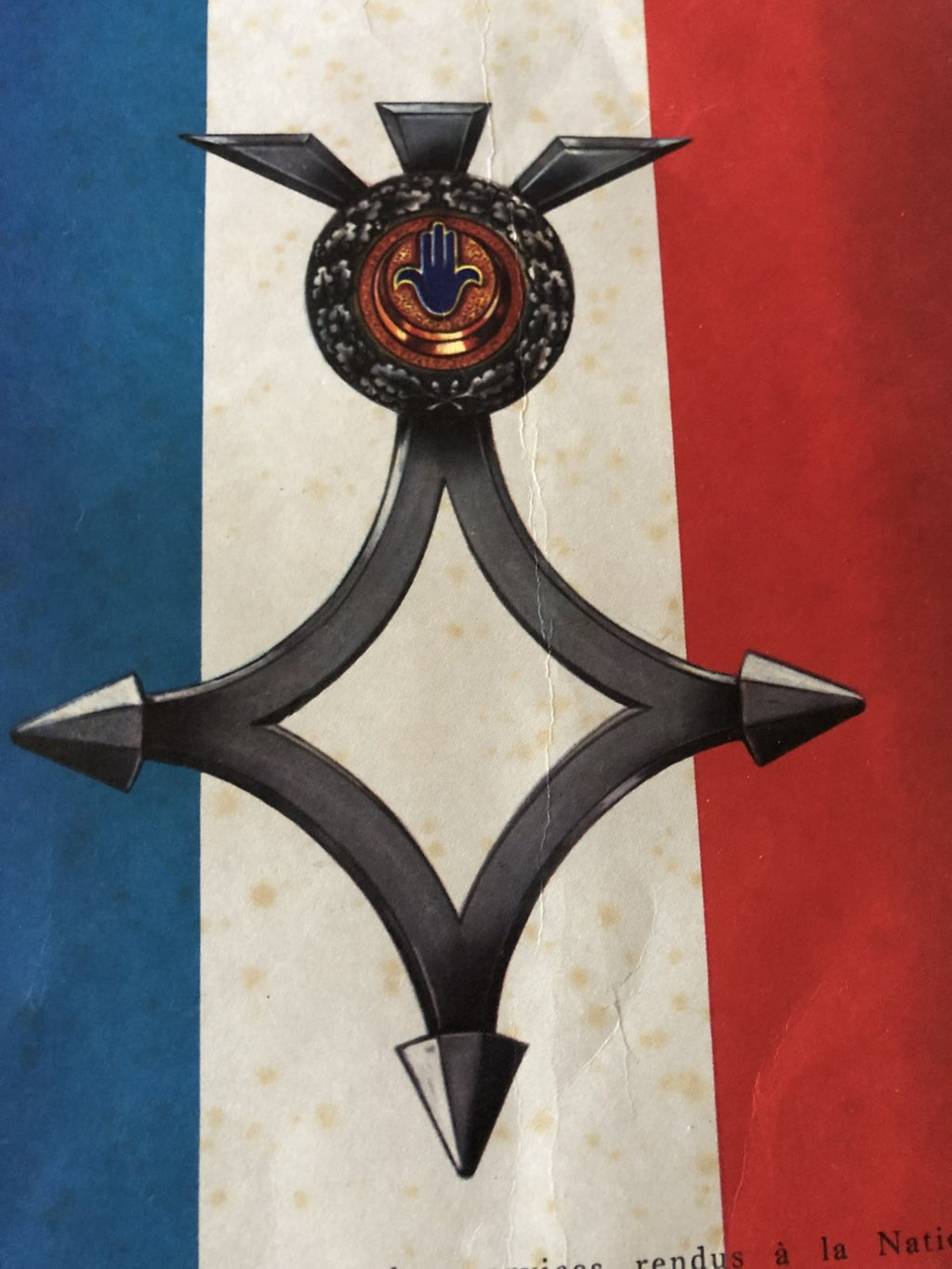 Diplome Anciens Combattants  Saharien