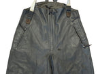 Bundeswehr Air Force leather motorcycle trousers / overpants size 54 (XL)