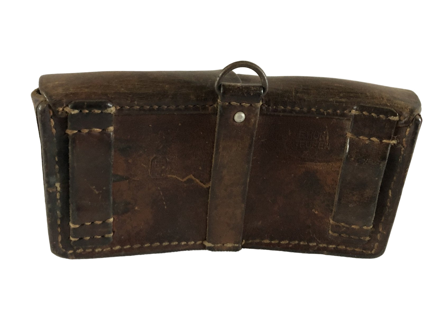 Zwitsers lederen patroontasje