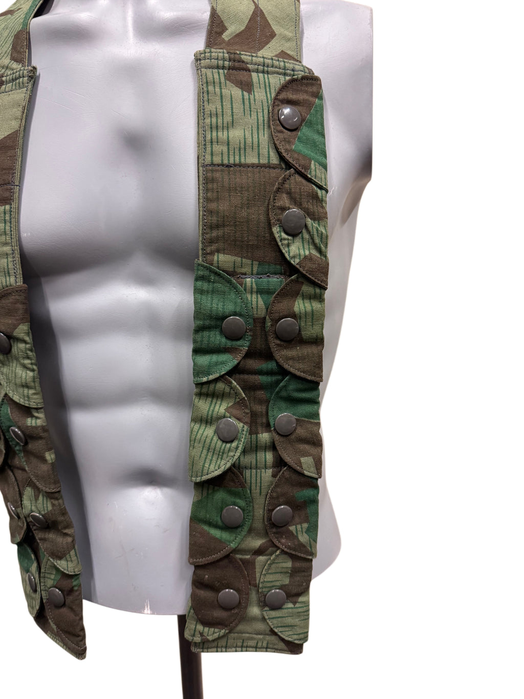 Luftwaffe Fallschirmjäger K98 Patronenbandolier Splittertarn WW2