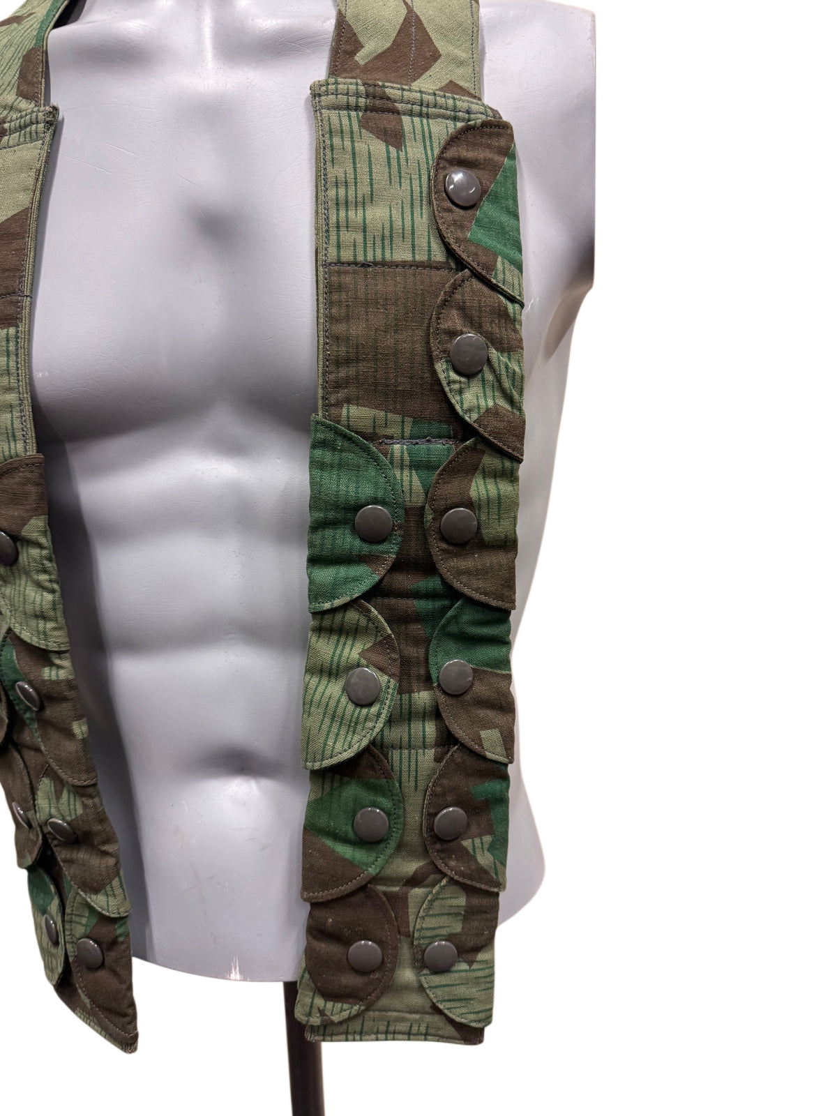 Luftwaffe Fallschirmjäger K98 Patronenbandolier Splittertarn WW2