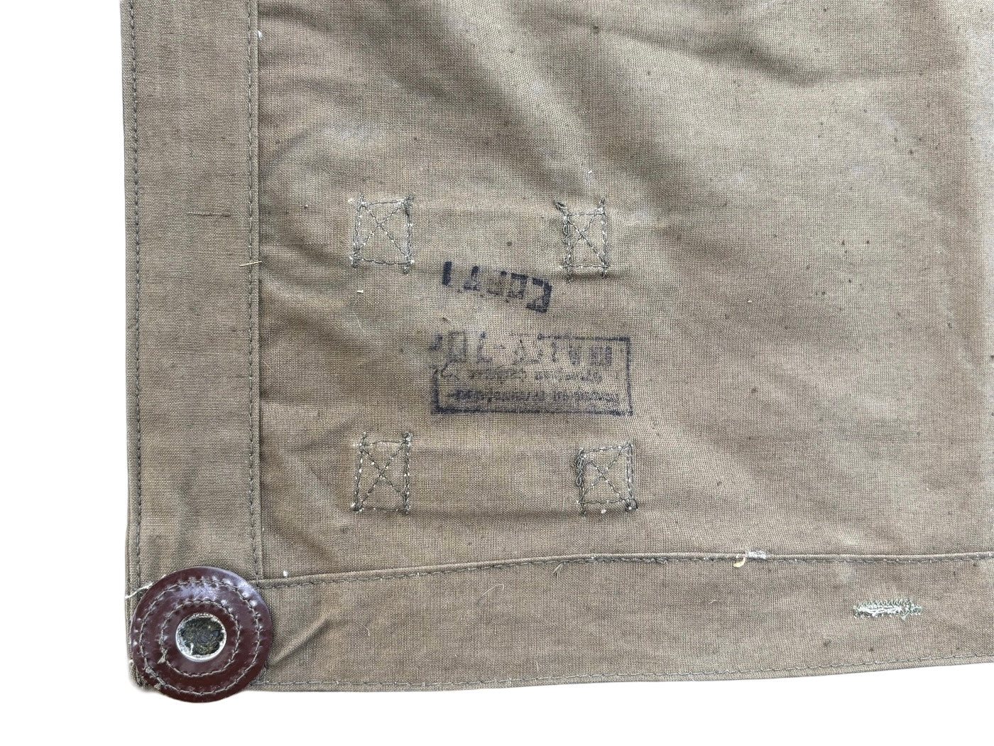 Original Soviet Canvas Poncho / Shelter Half (USSR) WWII