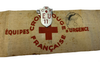 French Red Cross armband WWII dated