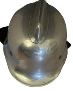 Duitse Feuerwehr helm  aluminum/verchroomd, jaren  60
