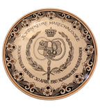 Wandbord H.K.H. Prinses Beatrix  30 april 1980