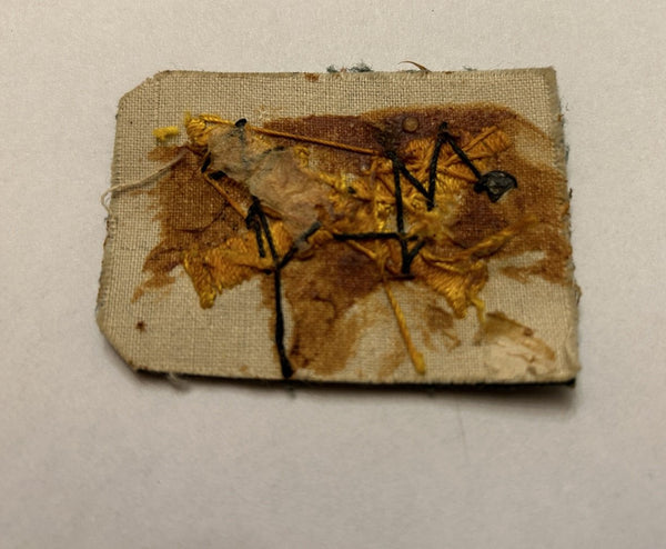 1 Kraagembleem Artillerie voor 1940 ( gladde stof) hover image