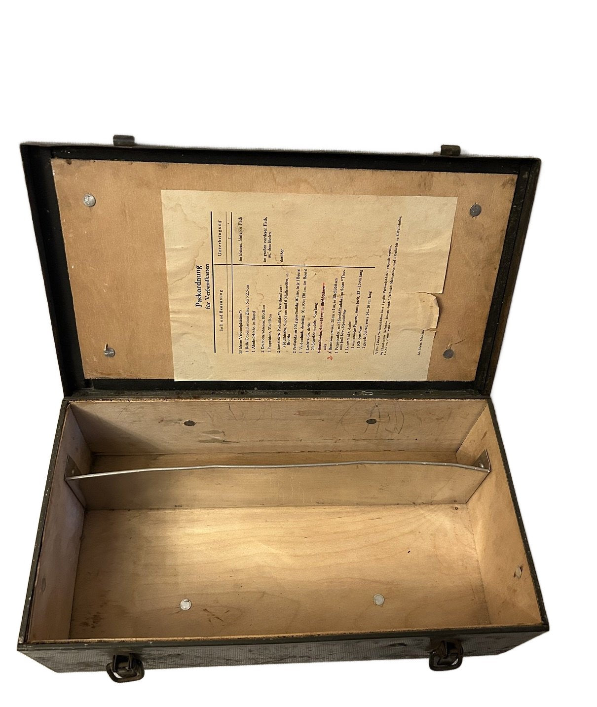 Wehrmacht Verbandkasten ww2