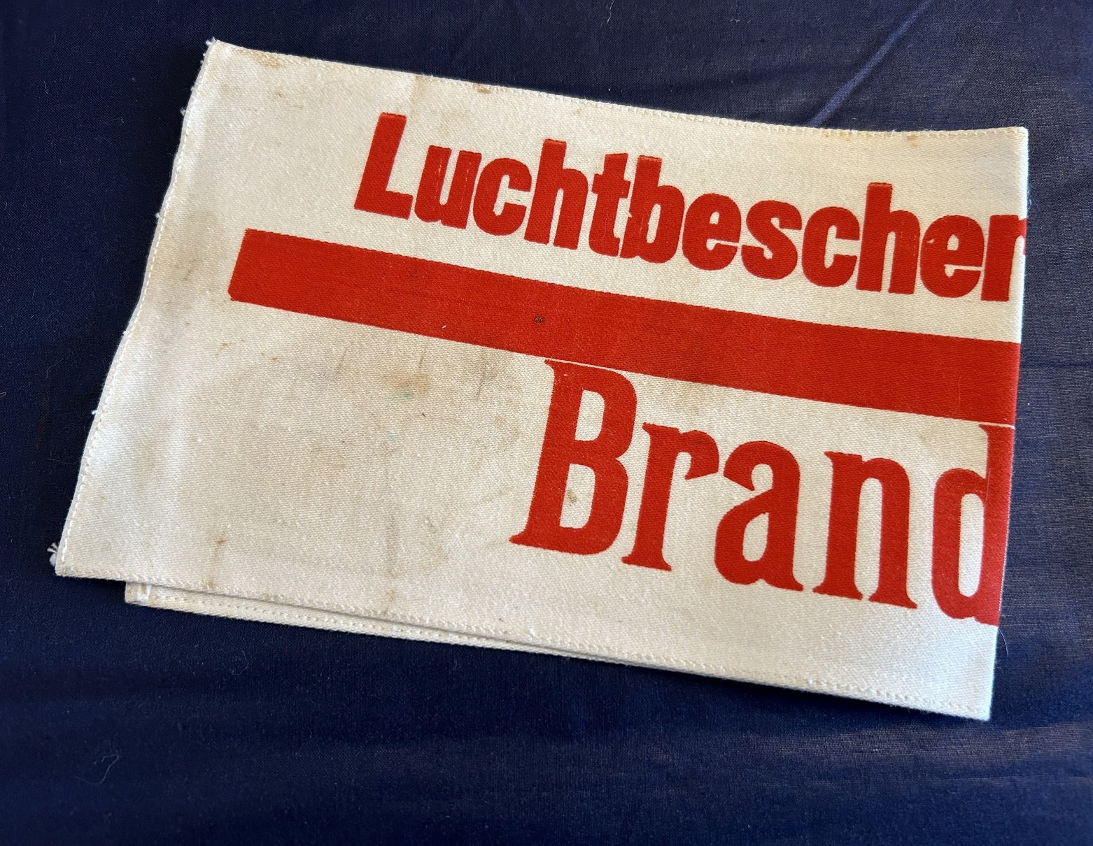 WW2- Armband Luchtbeschermingsdienst Brandweer