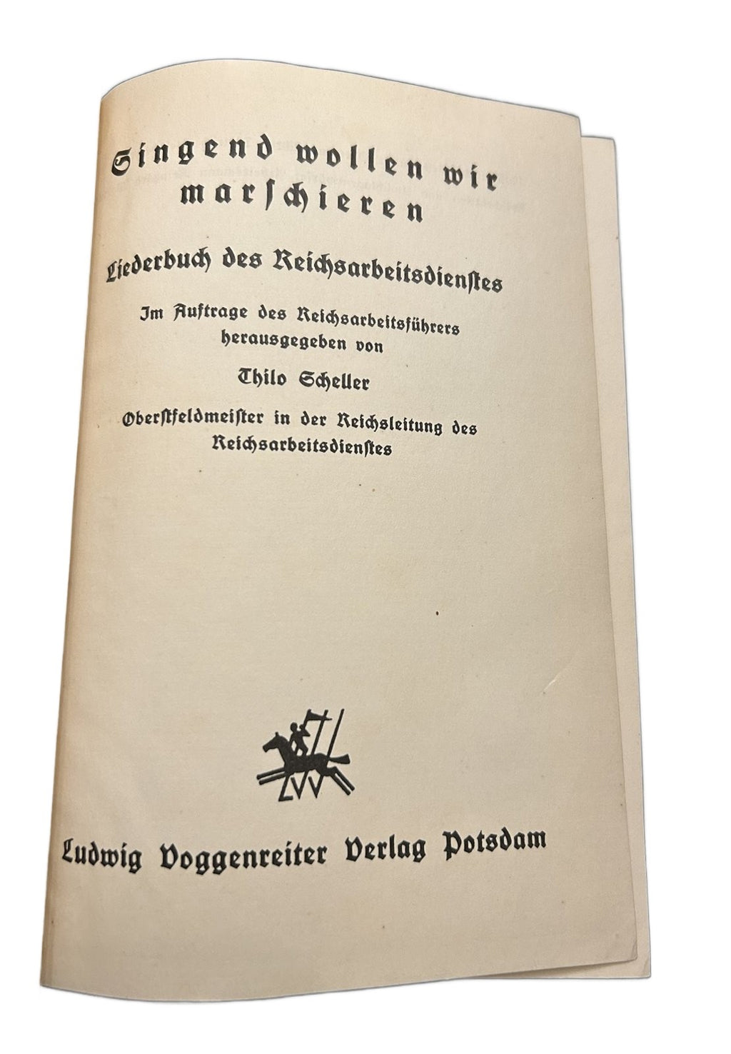 Singend wollen wir marchieren