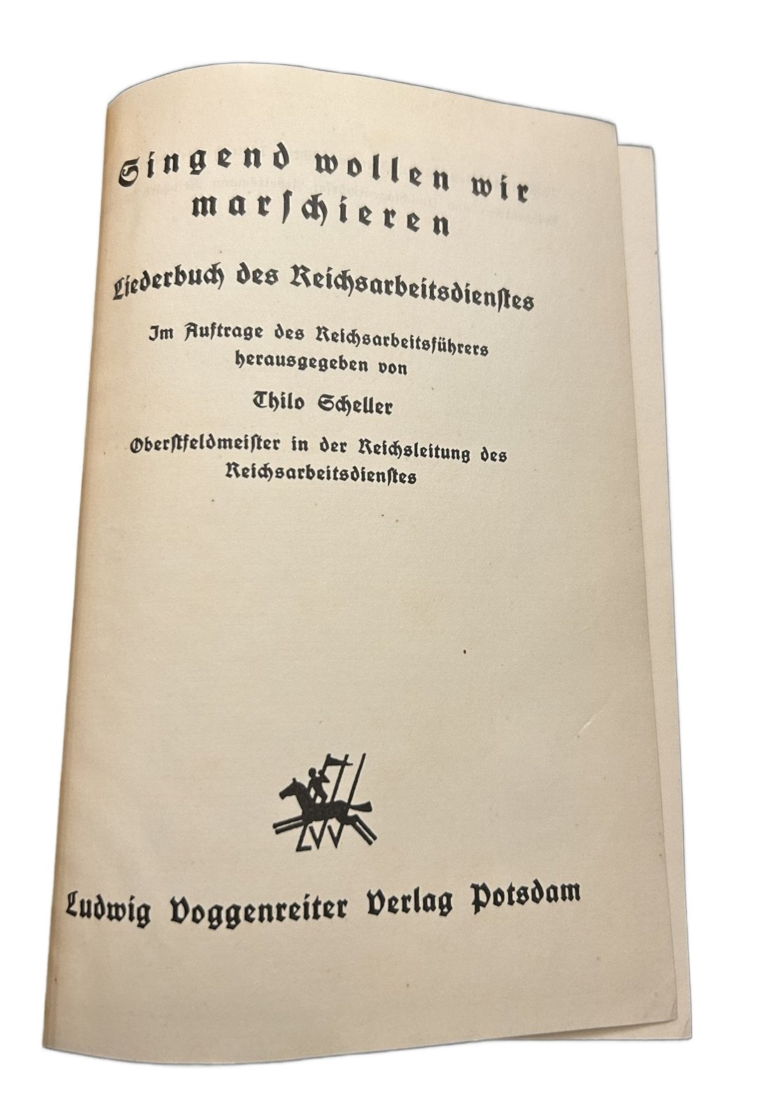 Singend wollen wir marchieren