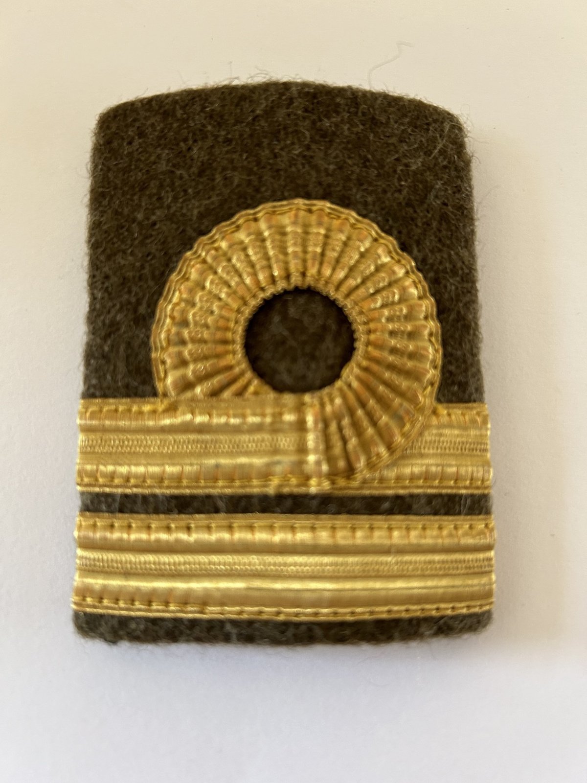 Mariniers wintermantel passant Kapitein 50er jaren