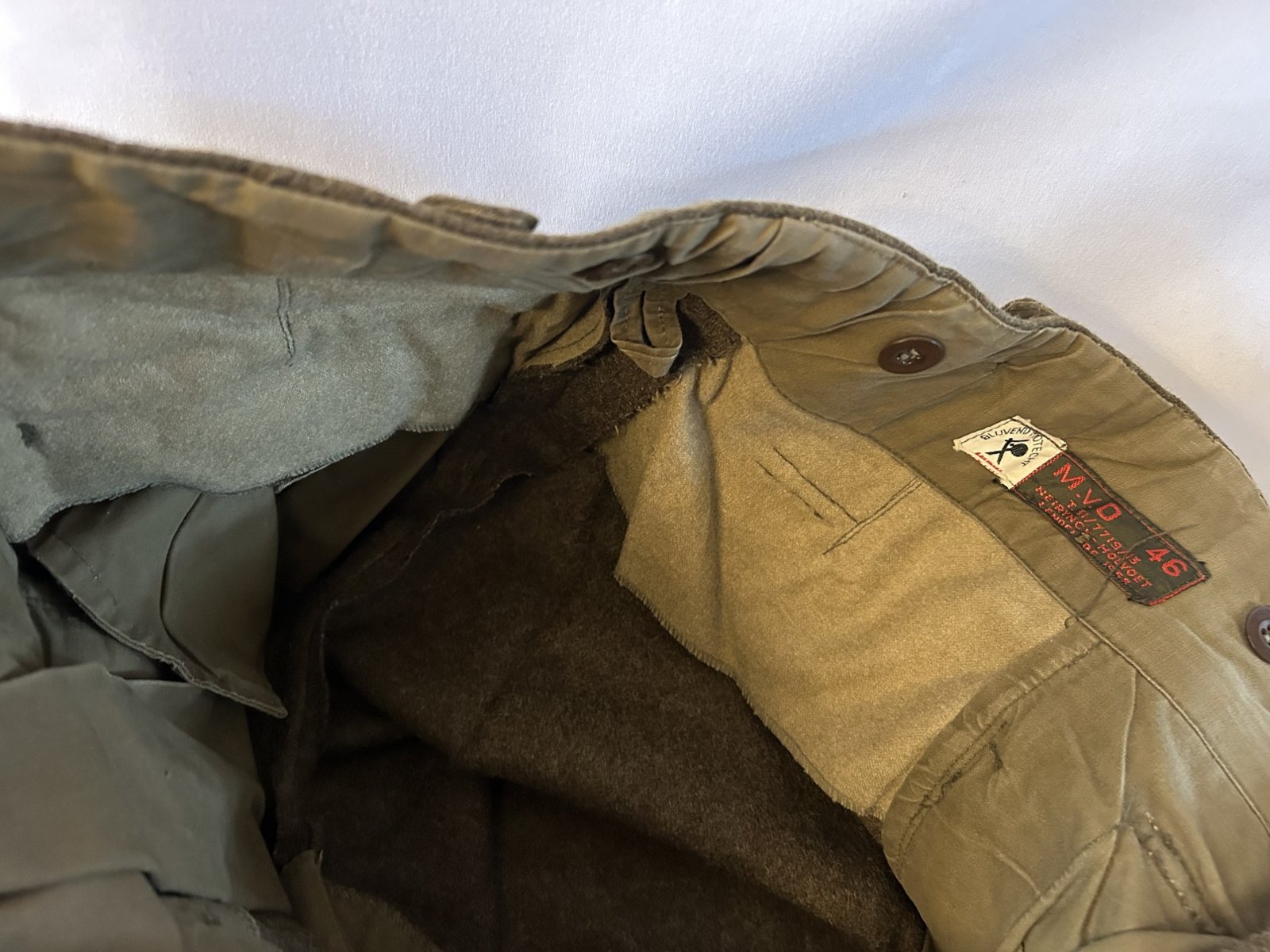 Battle dress broek maat 46