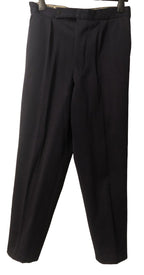 Pantalon zwart met rode bies