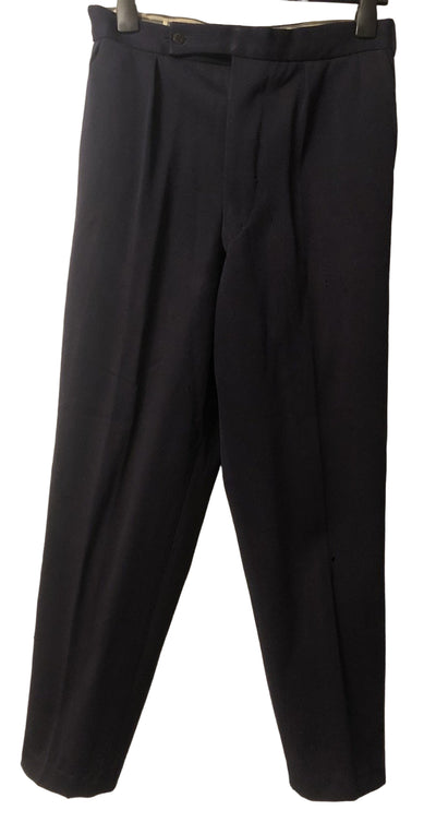 Pantalon zwart met rode bies