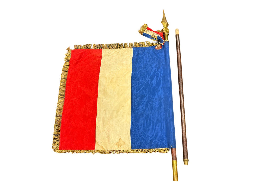 Zeldzame Frans zijden veteranenvaandel - Poilus d’Orient & T.O.E. - Couhé-Vérac, Vienne WW1